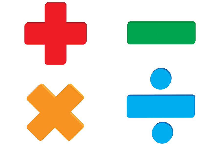 在事实上使用抽认卡练习数学